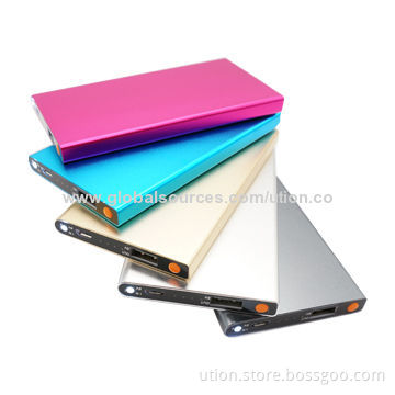 4,300mAh portable card power bank for mobile phone